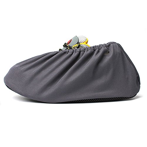 [3-Pairs]Premium Shoe Covers Washable Reusable Non Slip Work Boot Overshoes For Contractors,Durable Heavy, Large #TOP1