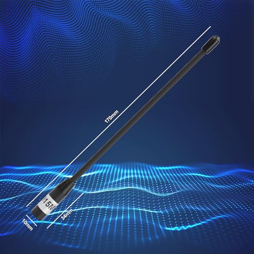 915MHz Antenna 10dBi Gain for Meshtastic LoRa Long Range Soft Whip Antenna, 17cm Omni SMA Male Black (1 Pack) by MakerHawk - Used condition - Image 2