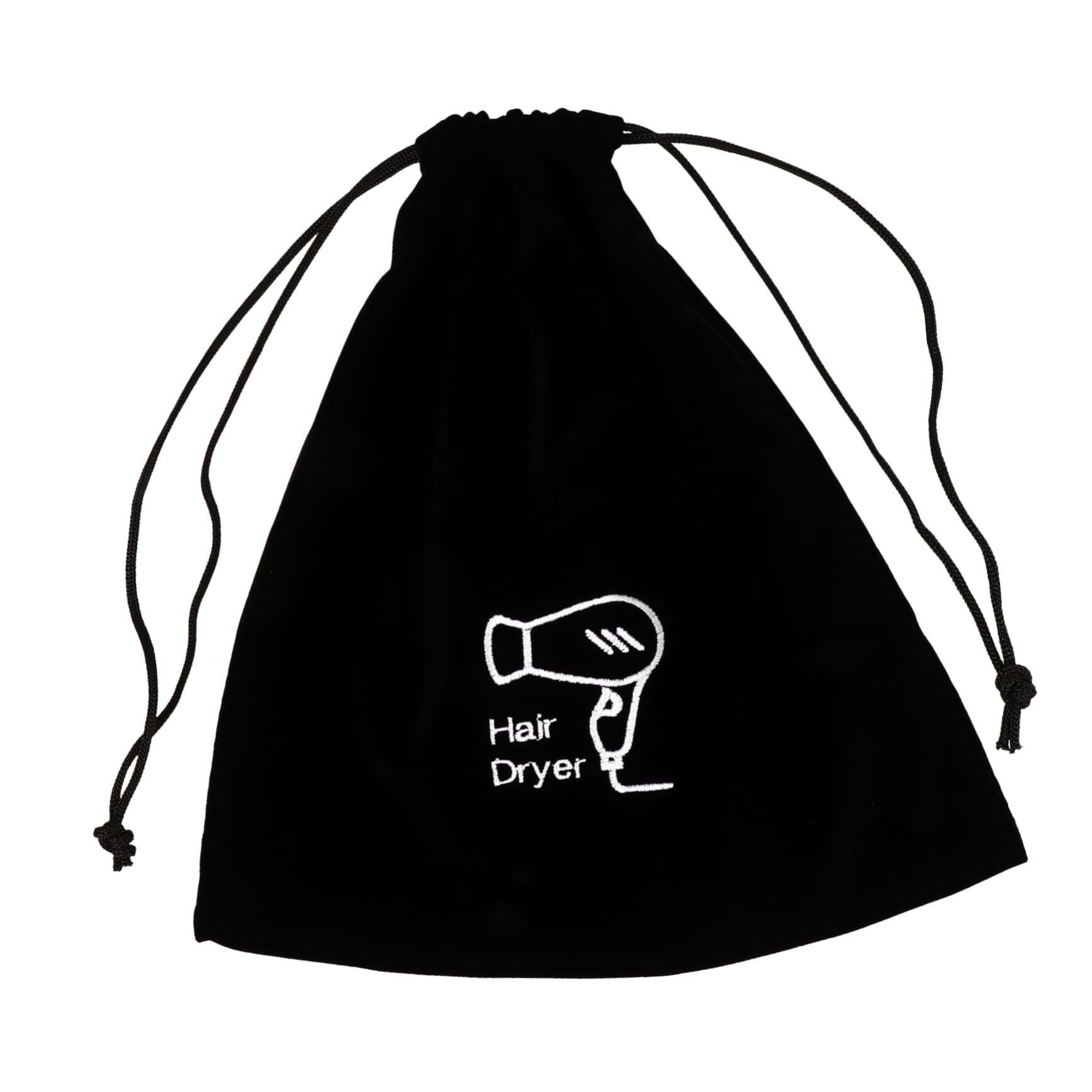 Mikinona Compact Hair Dryer Storage Bag Hotel Hair Dryer Organizer Drawstring Container for Travel