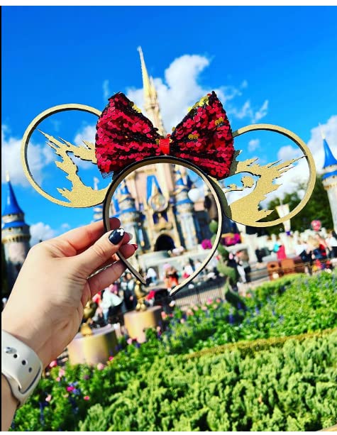 Miniatura 7 de 16 lazos de lentejuelas reversibles de 5 pulgadas con pinzas de cocodrilo para el cabello con lentejuelas brillantes, lazos para el pelo para niñas