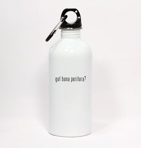 Los Drinkware Hermanos got bona peritura - White Water Bottle with Carabiner 20oz