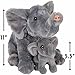 Rhode Island Novelty Adventure Planet Birth of Life Elephant with Baby Plush Toy 11