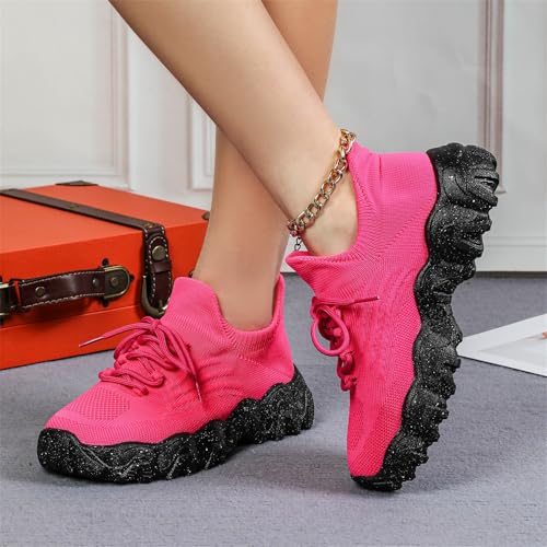 Nurse Babe Shoes,Ortho Comfort Shoes Women,Ortho Pro Classic Sneaker,Women's Mesh Orthopedic Running Walking Sneakers Lightweight Breathable Lace Up Tennis Sneakers2