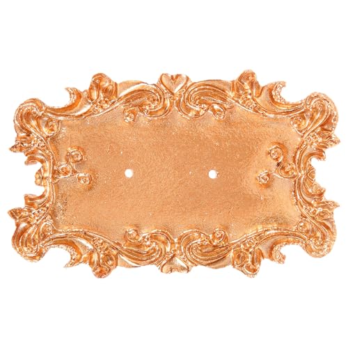 Garneck Soporte para Pendientes de Escritorio de Resina, Organizador de Joyas Agujeros Antideslizantes, Expositor Vintage para Exhibir y Fotografiar Accesorios de Moda, Adecuado para