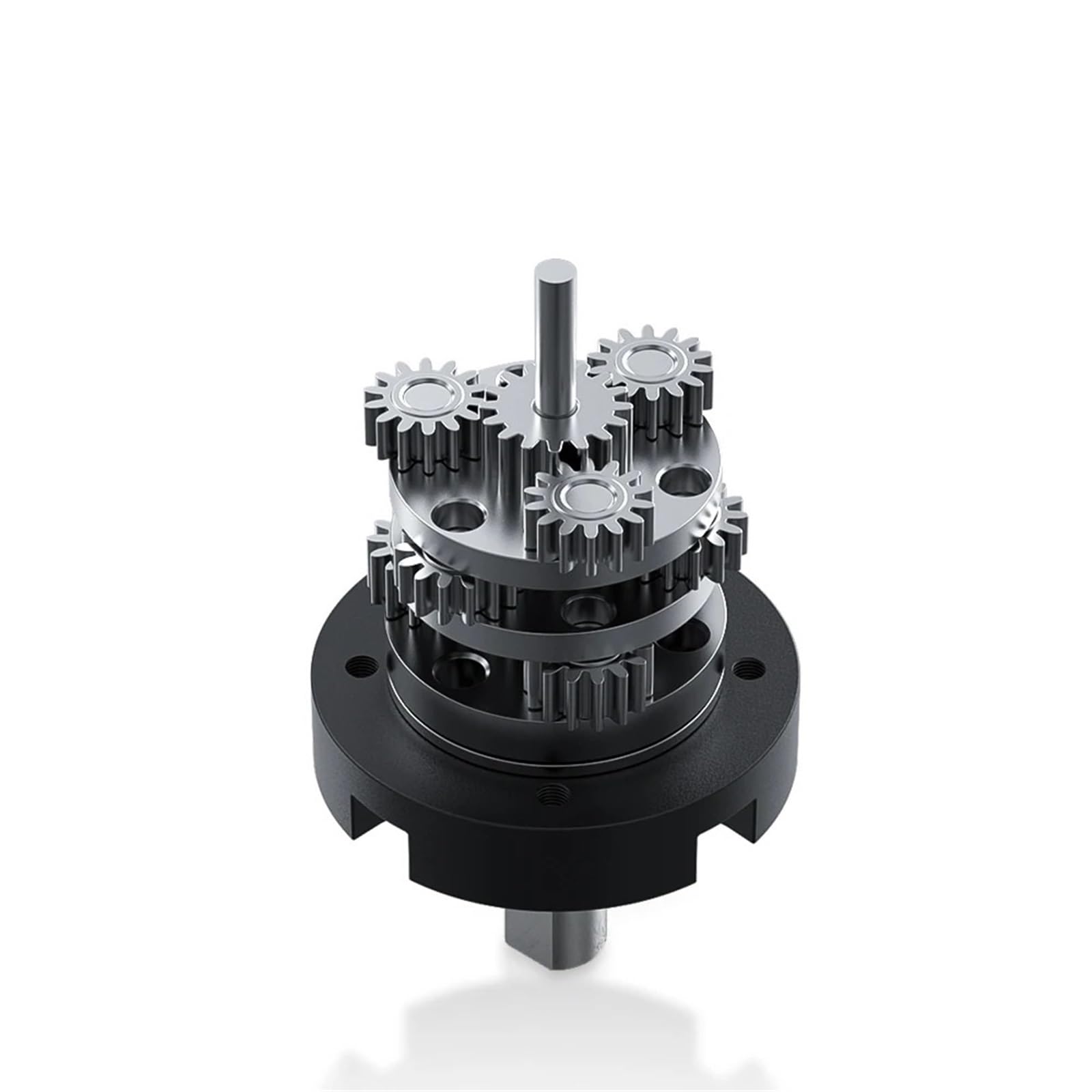 Micro Motorreductor DC Motorreductor de CC 36GP-555, 12 V/24 V, velocidad ajustable hacia adelante y hacia atrás, alto par, cepillo planetario con soporte fijo(421RPM,24V)