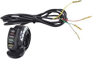 AlveyTech W13112099043-M 4-Wire Thumb Throttle for The Razor Ground Force (Versions 1-12)