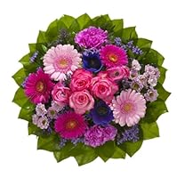 Dominik Blumen und Pflanzen, Blumenstrauß Magic mit Rosen, Gerbera, Anemonen, Nelken und Ranunkeln