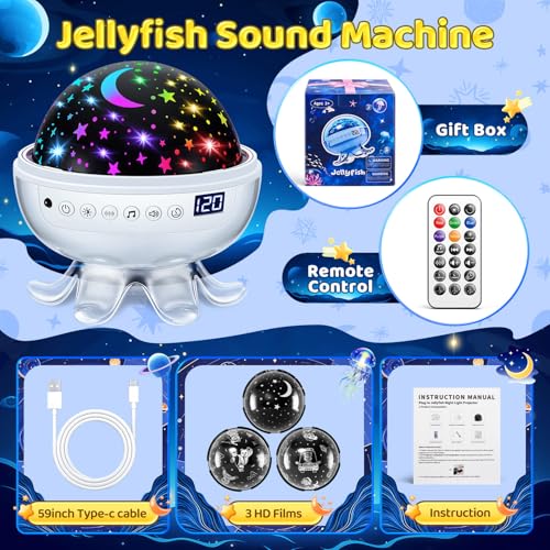 COOLNIGHT 3-in-1 Baby Sound Machine, Night Light & Projector — view 7