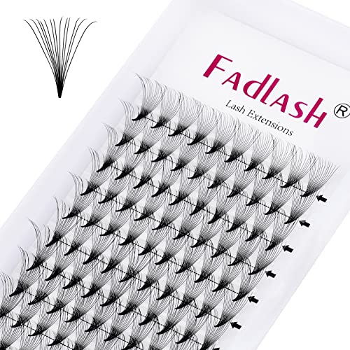 Eyelash Extensions Premade Fans Eyelash Extensions C CC D DD Curl Pointy Tip Pre Fan Eyelashes Premade Lash Extension Fans Volume Lash Extensions Pre Made Volume Lashes (14D-0.07D, 9mm)
