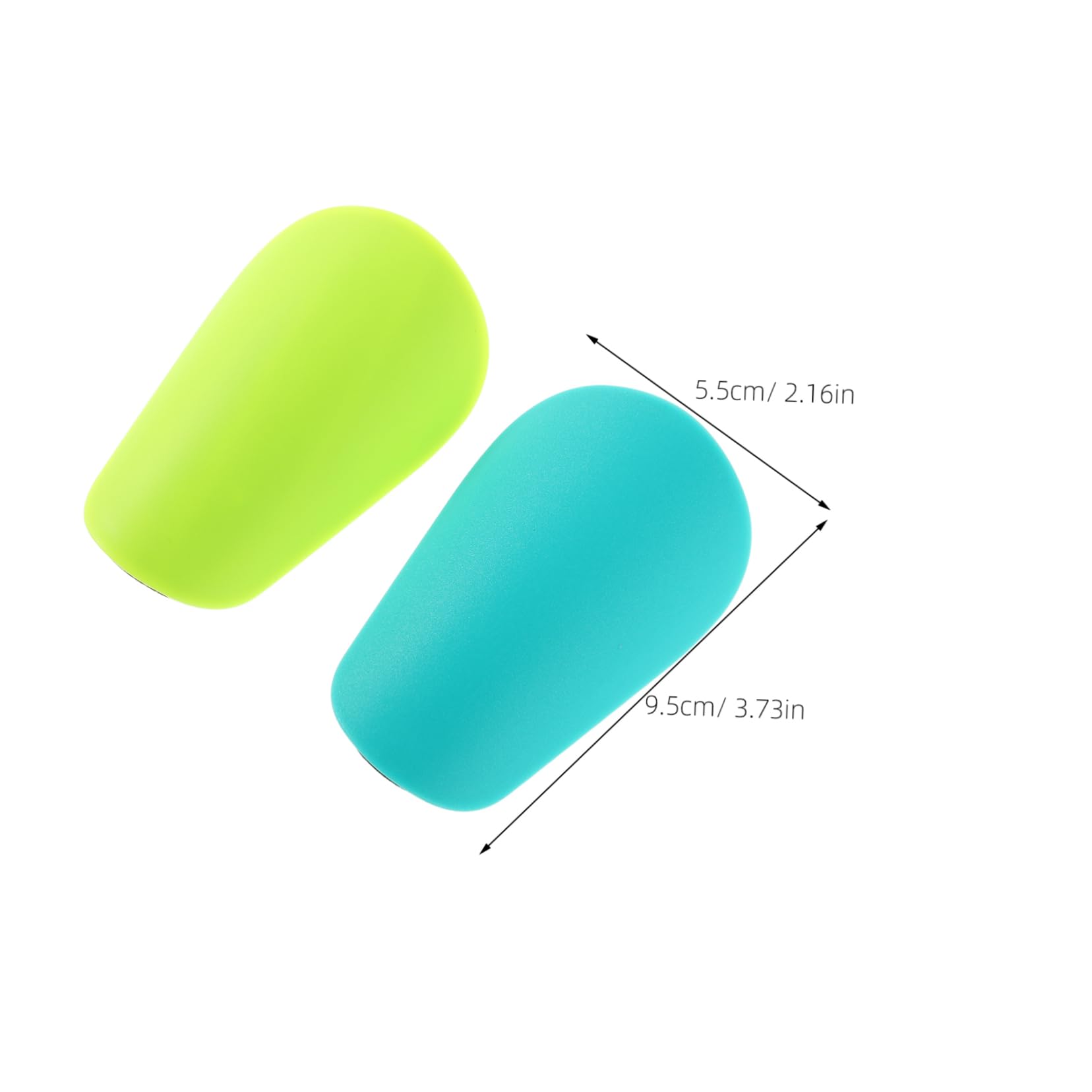 INOOMP 2Pairs Youth Soccer Shin Guards for Lightweight Protective Shin Pads for Boys and Easy Wear and Fit for Teens