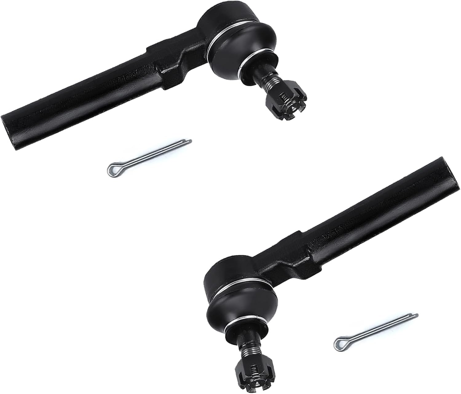 CYYDE - 2pcs Front Outer Tie Rod End Kit ES80626 ES80627 for Toyota Sienna 2003 2004 2005 2006 2007 2008 2009 2010, Steering Tie Rod End Kit for Toyota Sienna