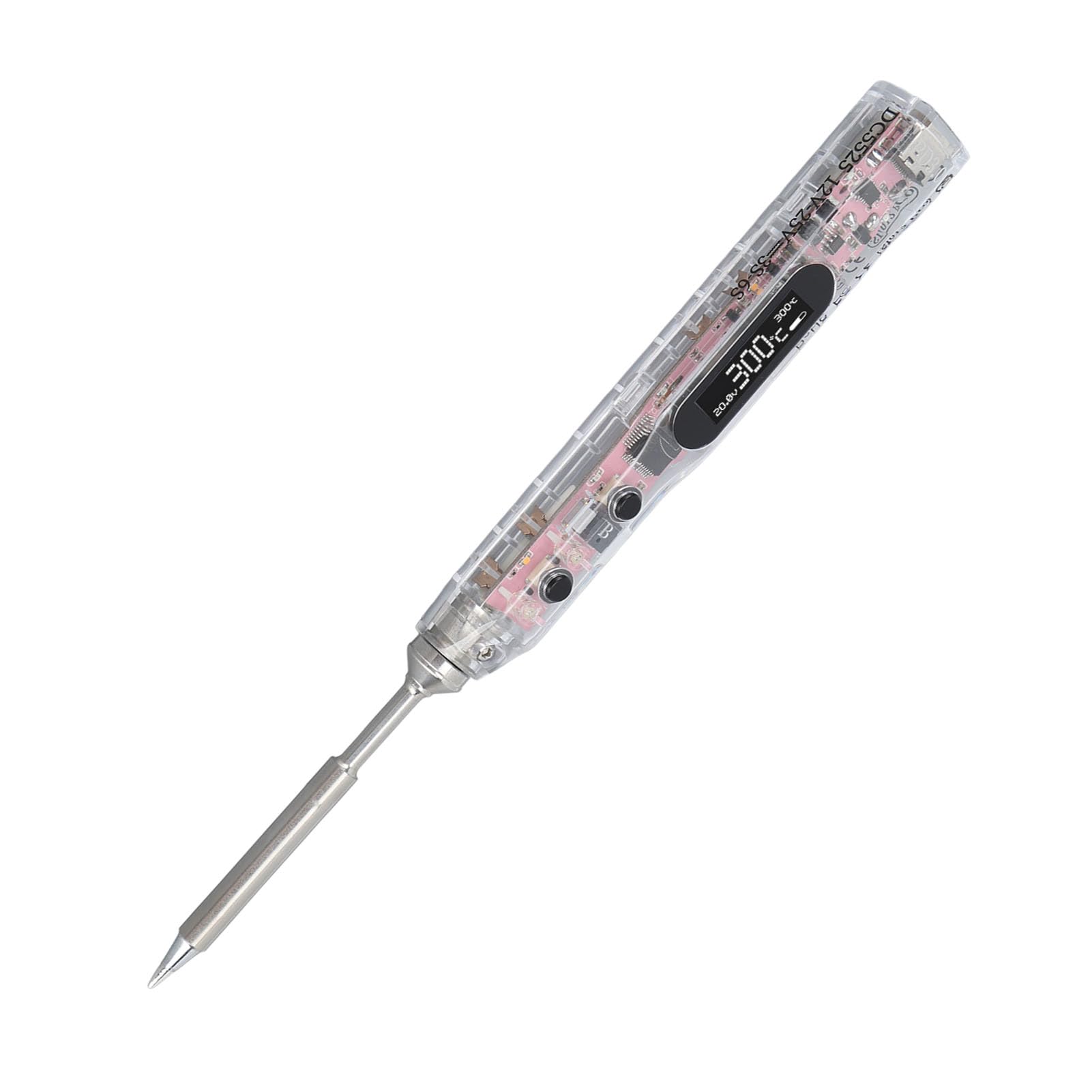 SI012 PRO MAX Saldatore con Display Digitale Intelligente a Temperatura Costante con Testa Per Saldatore TS-B2 (tensione DC12V-25V)