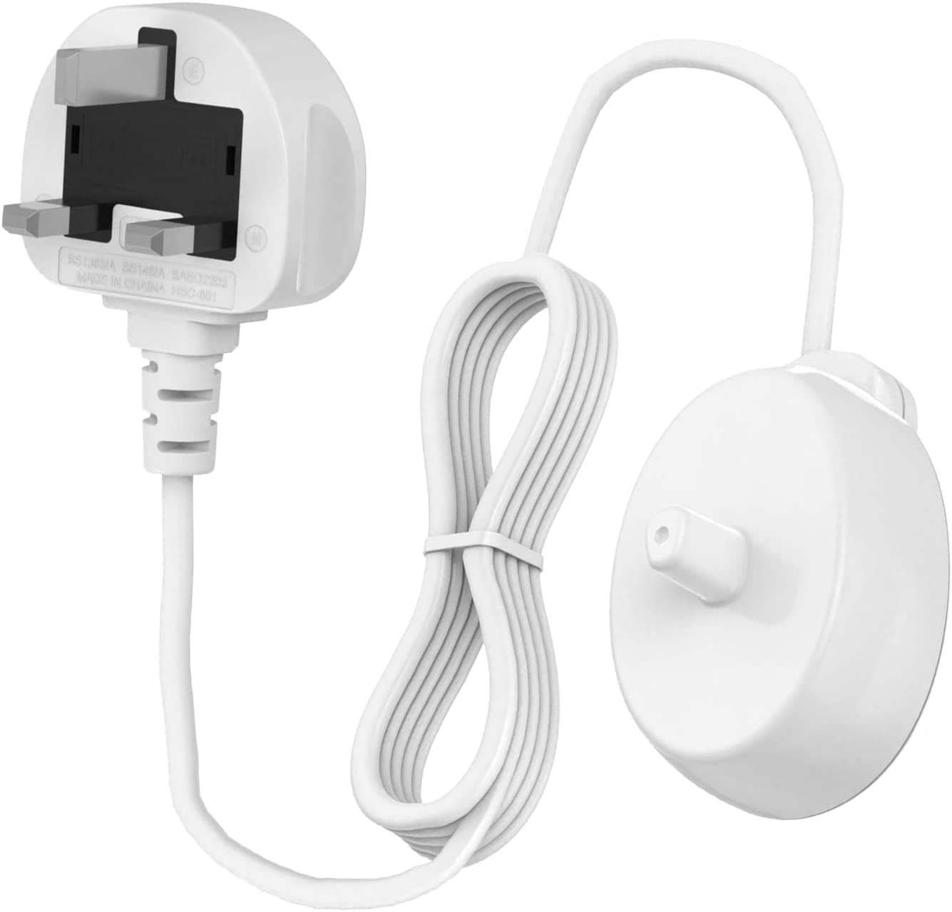 AREVERA Electric Toothbrush Charger for O-ra-b, Portable 3 Pin UK Plug Travel Apply to O-ra-b Genius 8500/9900, Pro/Genius/Smart Series, Waterproof Base Inductive Model 3757