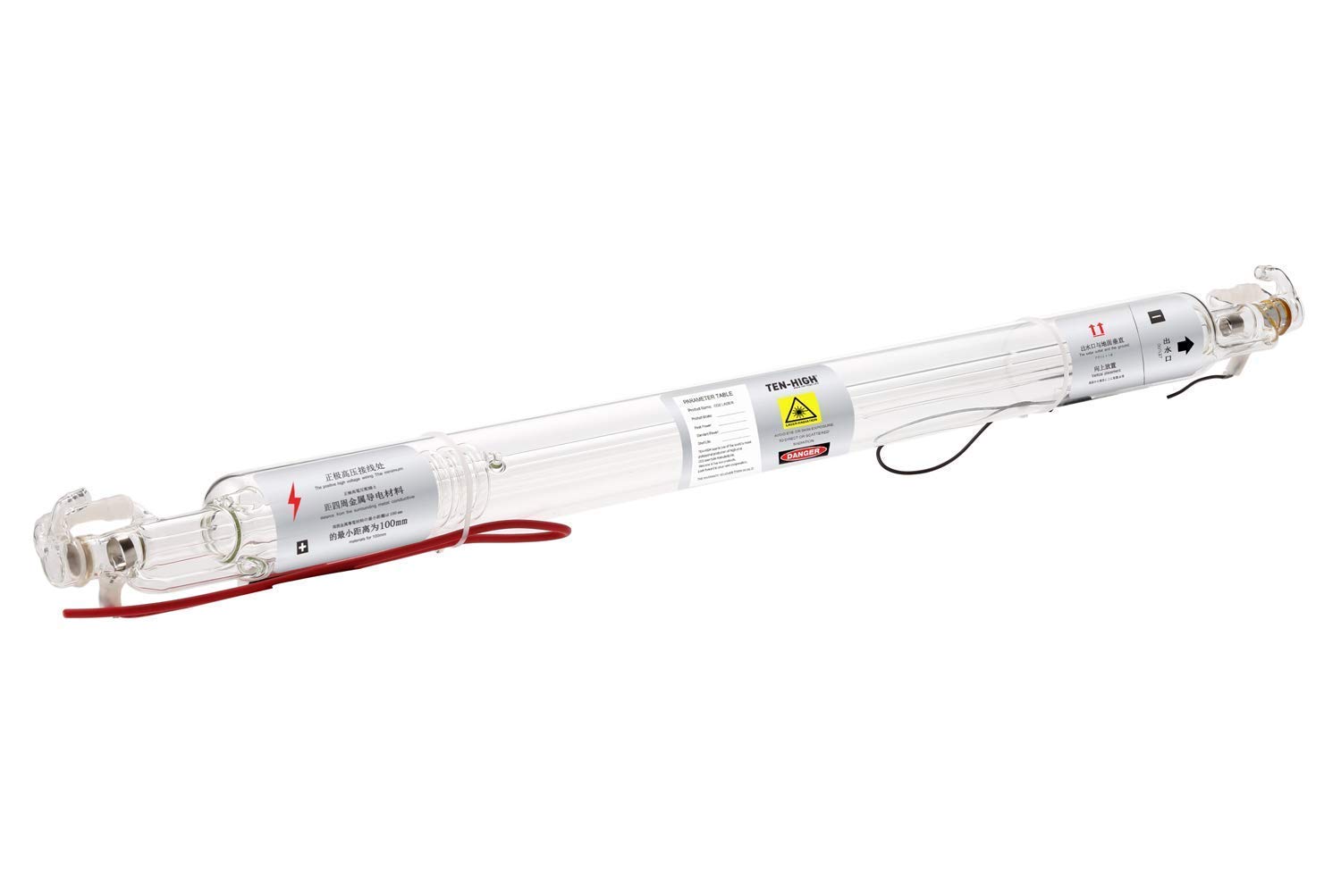 Tube laser CO2 10W contre la perte de puissance de gravure longueur 380mm