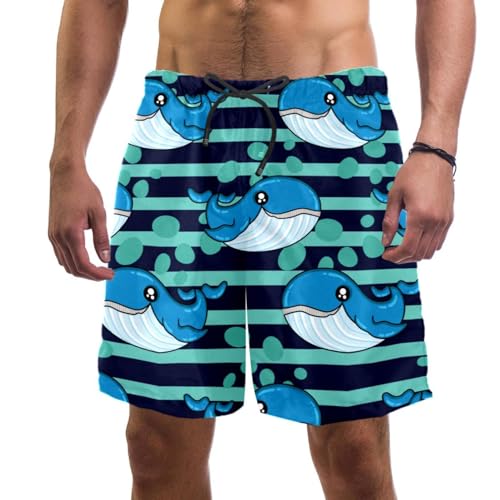 Dauphins mignons maillot de bain homme short court séchage rapide