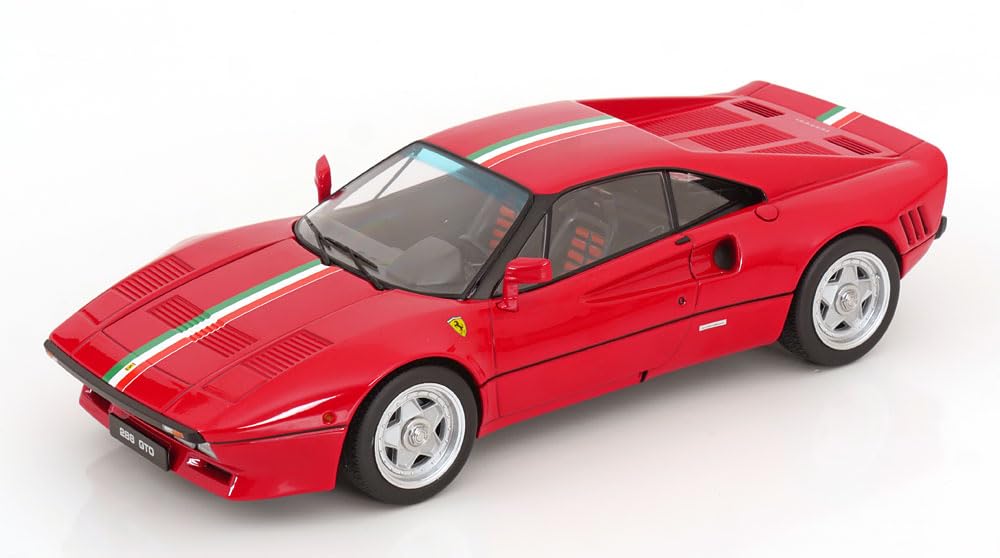 KK-Scale KKDC180415 - Ferrar. 288 GTO Italia Design Red 1984 - Maßstab 1/18 - Modellauto