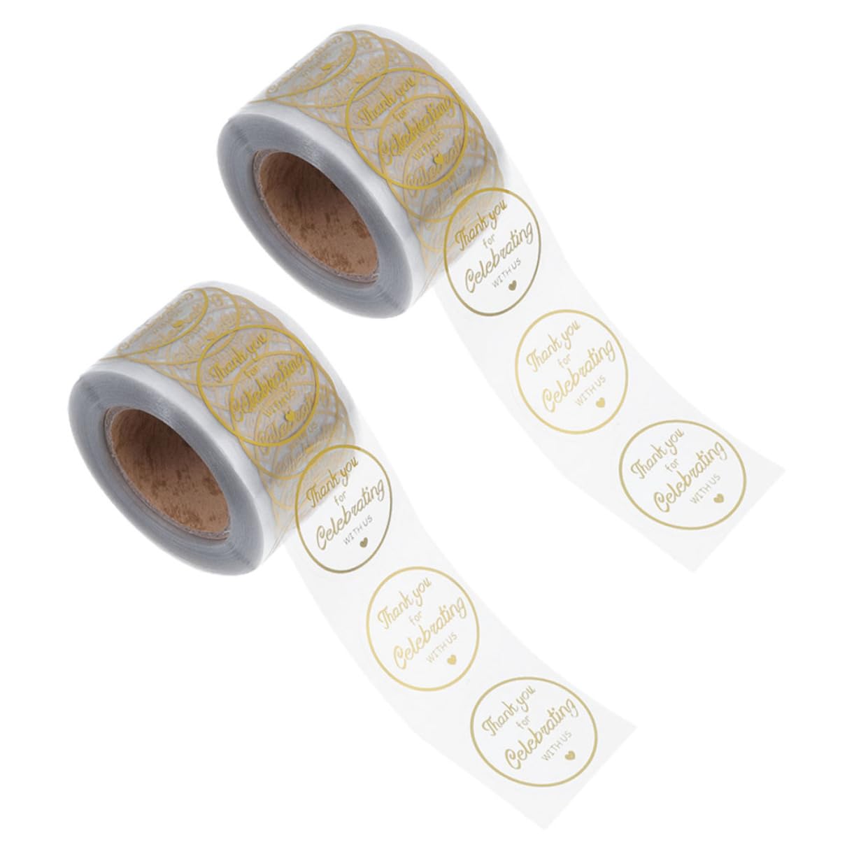 VILLCASE 10rollen Runde Dankeschön Aufkleber Mit Goldfolie Selbstklebend Für Geschenkverpackungen Und Bestellungen Dekorative Box Mit Dankestematik