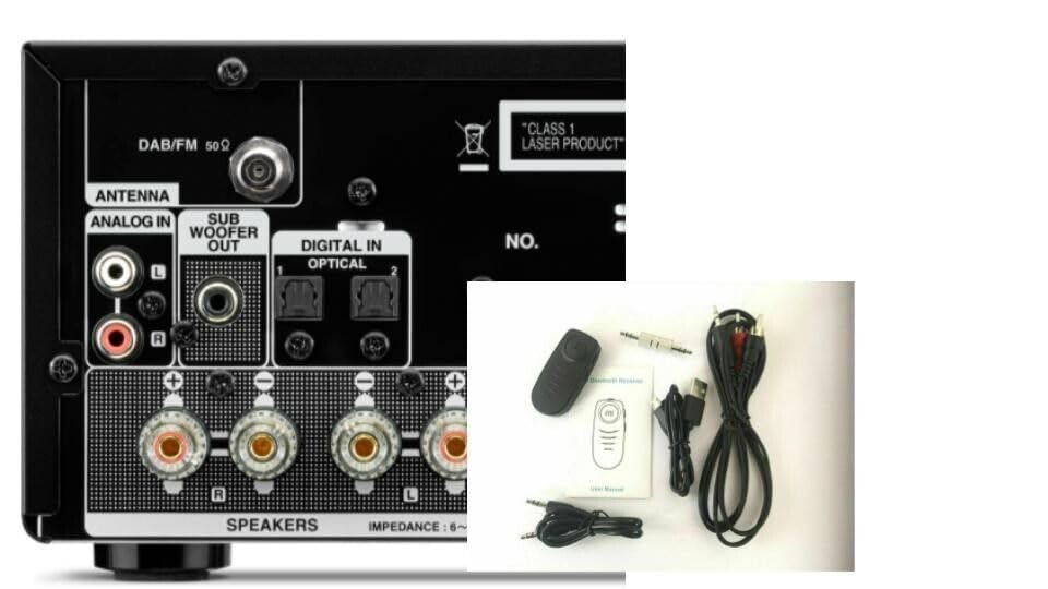 Récepteur Bluetooth Pour Denon UD-M30 – Module Audio Sans Fil RCA – Streaming IPhone, Android, Tablette