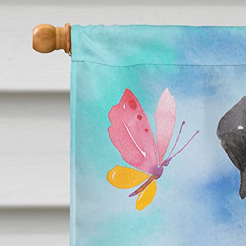 Drapeau de Pâques grand modèle en canvas pour décorer une façade vide - 4