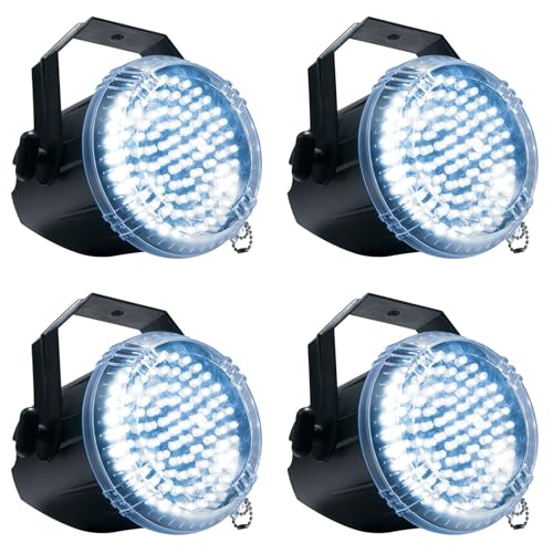 Audiosavings Bundle: Eliminator Lighting ADJ Big Shot LED EP White LED Strobe Light (4 Items)