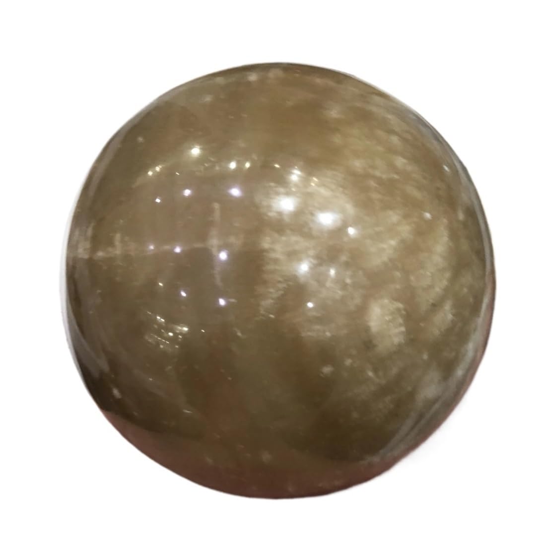 CYVXCPPGI Stone The Crystal Ball of 10 Centimeters of Yellow decorates Aquarium