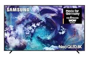 Samsung Neo QLED 8K QN900F 75 Zoll (189 cm) Mini LED Fernseher, Antireflexion, 8K AI Upscaling, Metal Frame Design, Knox Security, Dolby Atmos, Art Store Galerie, Samsung Vision AI Smart TV