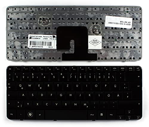 Clavier HP Pavilion DV2-1017AX noir brillant de remplacement