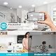 libtit 18CM LED Deckenleuchte Flach, 15W 1500LM Runde Badlampe Decke, 3000K-6500K 5CCT LED Deckenlampe für Badezimmer, Schlafzimmer,Küche, Keller, Balkon