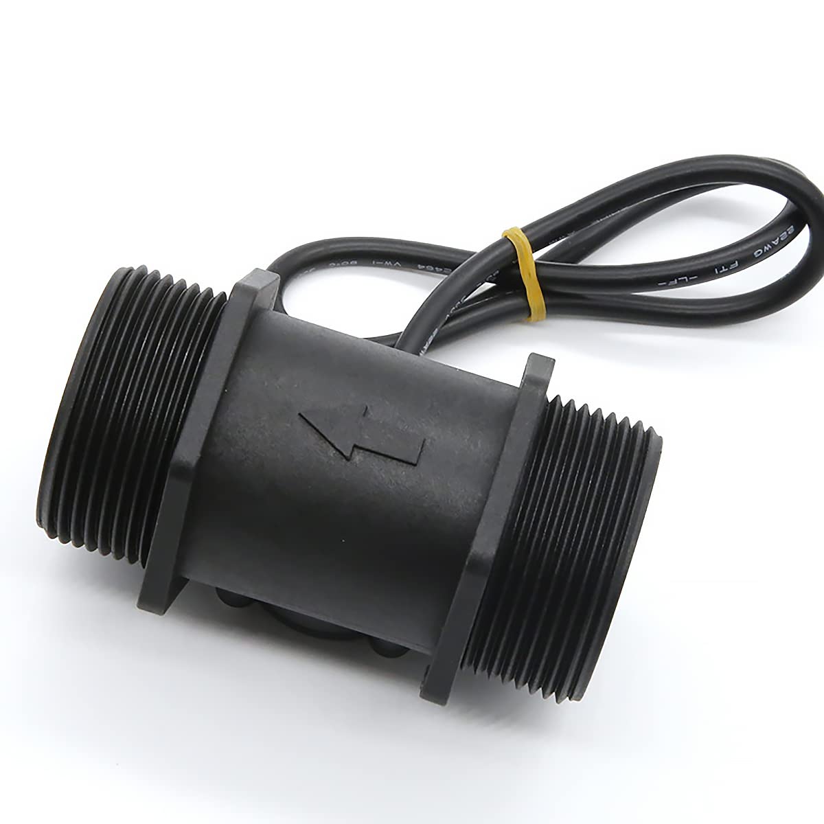 Sensor de flujo de agua, 2 sensores de efecto Hall de 2 pulgadas, contador de caudalímetro de bajo metro, sensor de control de agua, interruptor de flujo de agua, interruptor de sensor de alta