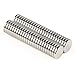 Produktbild OMO 50 Stück Neodym-Magnete, NdFeB N50, Zylinder 8 x 1,5 mm, Durchmesser 8 mm, Höhe 1,5 mm, sehr starke Nickel-Beschichtung für Kühlschranktür, Tafel, Mehrzweck.