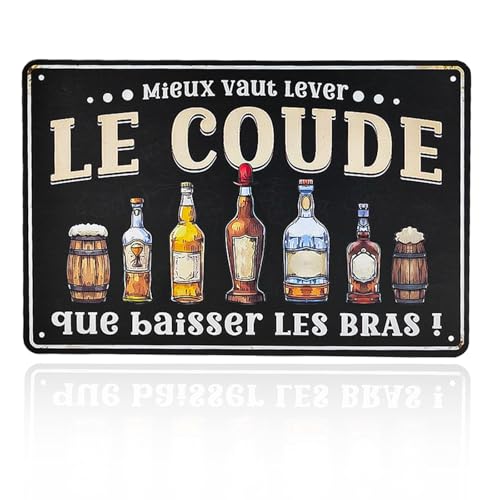 Plaque Metal Vintage de 