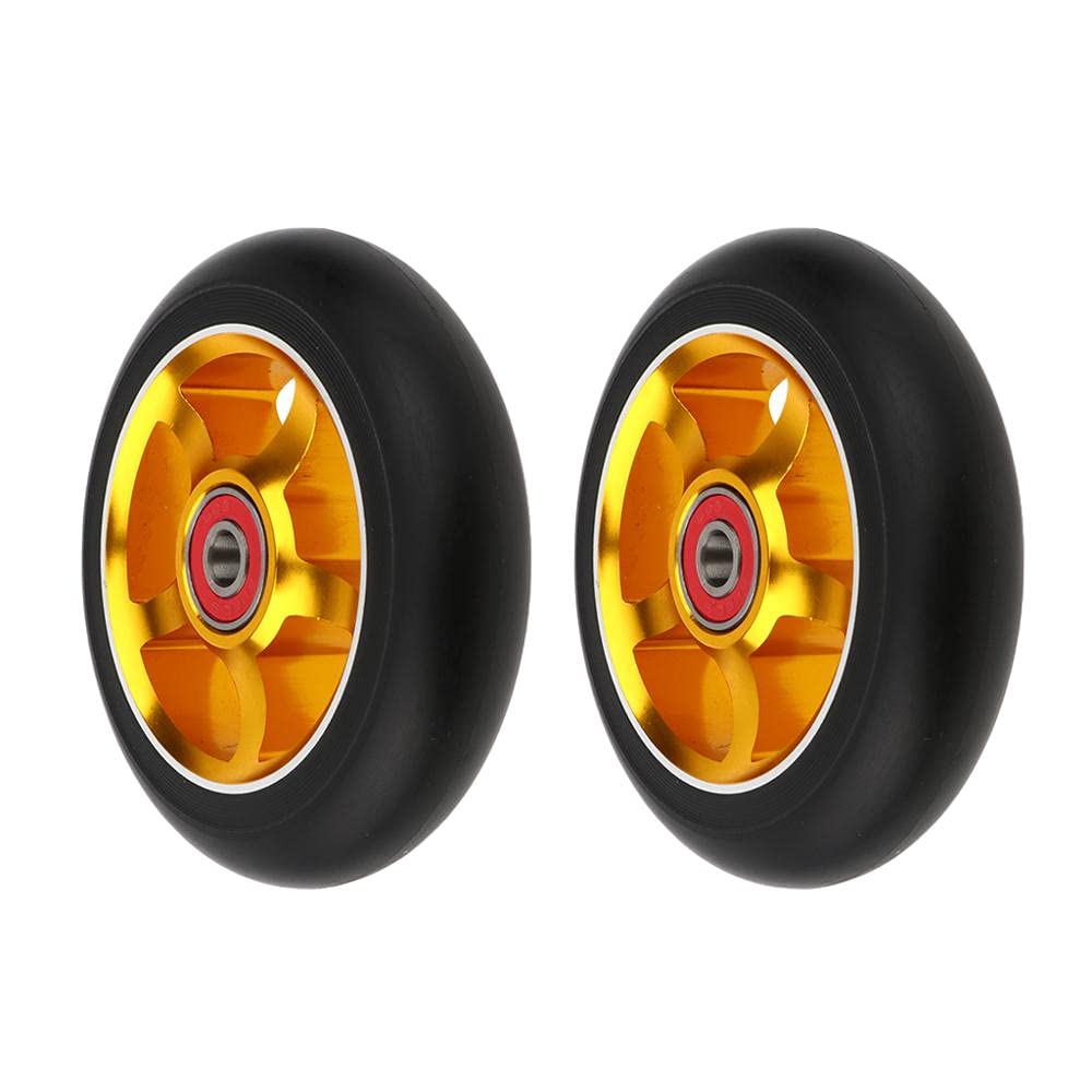 Ruote Monopattino Freestyle 2pcs / Set 100mm PRO Scooter Scooter Ruote con Cuscinetto Scooter Scooter Scooter Ricambi ricambi ricambi Accessori Ruote Monopattino Elettrico