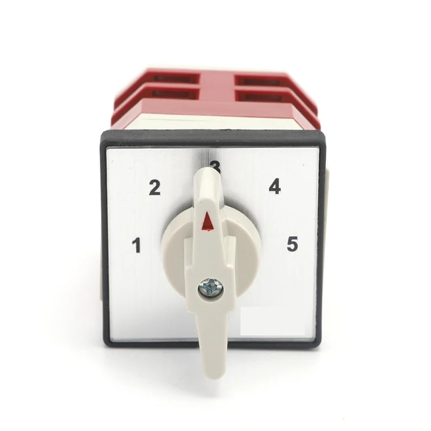 LW12-16/F5672.2 16A 5 Position Pole 8 Screws Control Circuit Rotary Cam Switch 1Pcs