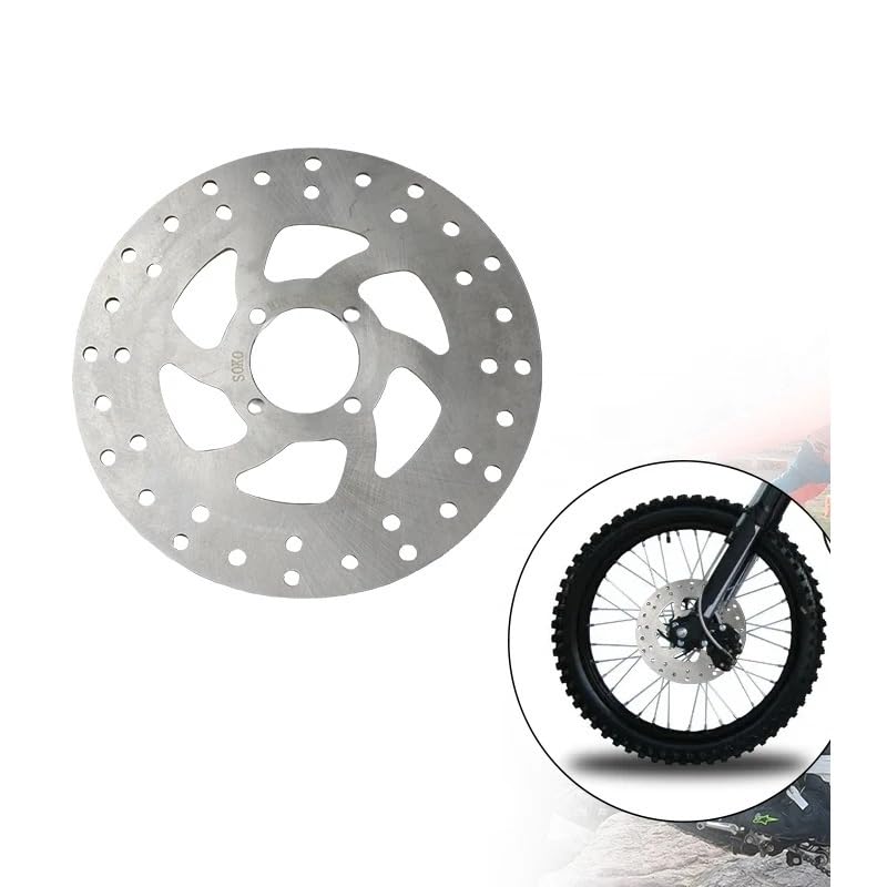 Disque frein 180mm résistant au voile mécanique pour réparer le freinage de votre quad 49cc - 6