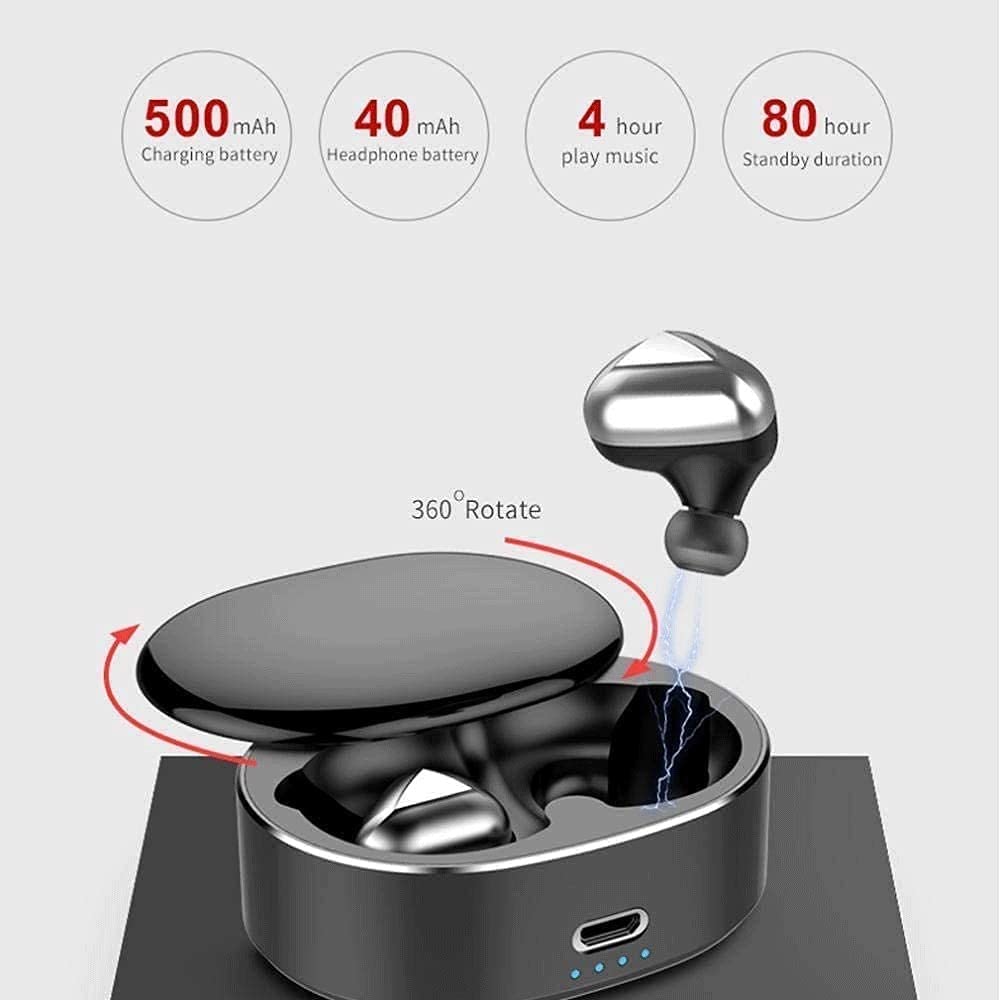ARTSZY Vero Auricolari Wireless - Bluetooth in Cuffie for Gli allenamenti for Gli allenamenti e in Esecuzione