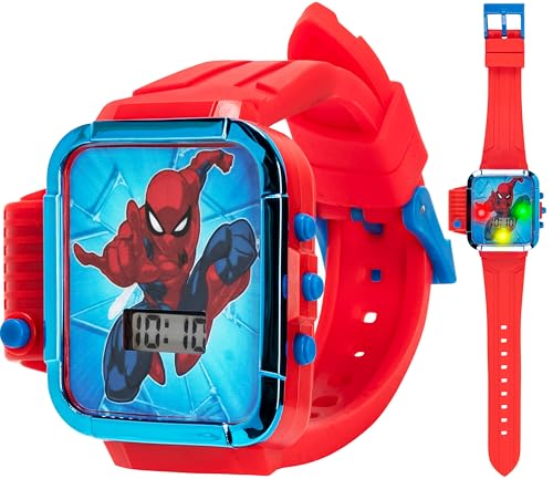 Montre torche Spider-Man enfant : fini la peur du noir avec la LED