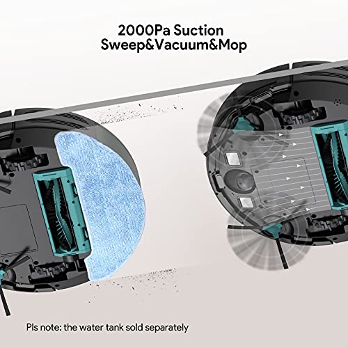 ZRF - Set di 8 filtri HEPA per aspirapolvere robot Deenkee DK600