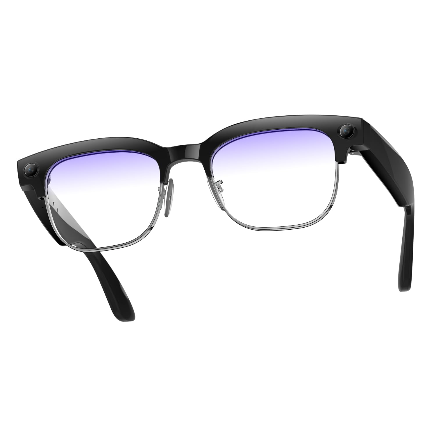 AI Smart Glasses with Camera, 8MP HD Photo and Anti-Shake Video Recordings, AI Glasses with Real-Time Translation/AI Object Recognition/AI Voice Q&A, Calls and Music,Anti-Blue Light Camara Glasses-image-9