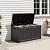 NBYSGO Oudoor Storage Deck Boxes Waterproof, Waterproof and UV Resistant Outdoor Storage Box Lockable Lid for Delivery Box, Indoor, Garden Tools, Pool Supplies, Patio (Black, 120 Gallon)