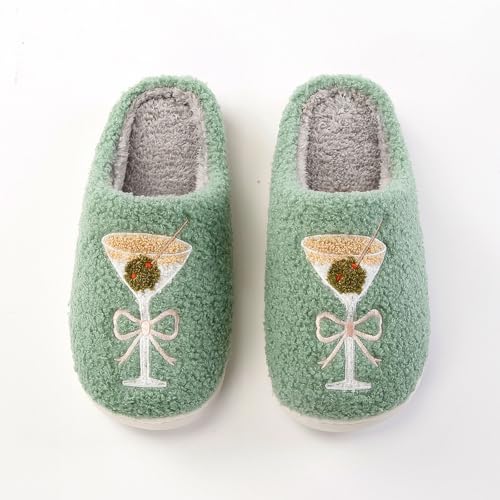 Cozy Halloween Slippers for Women House Fuzzy Slippers Winter Warm Shoes - image 7