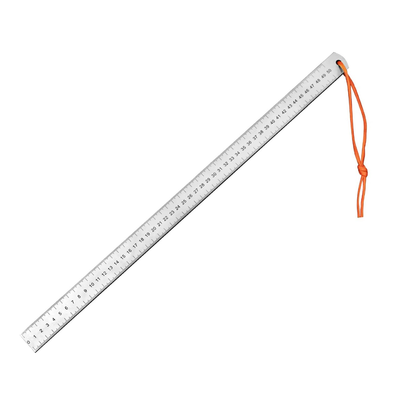 Hogtnd Multifunctional Ruler Straight Edge Measuring Tool 50Cm Straight Stainless Steel Car Assembly