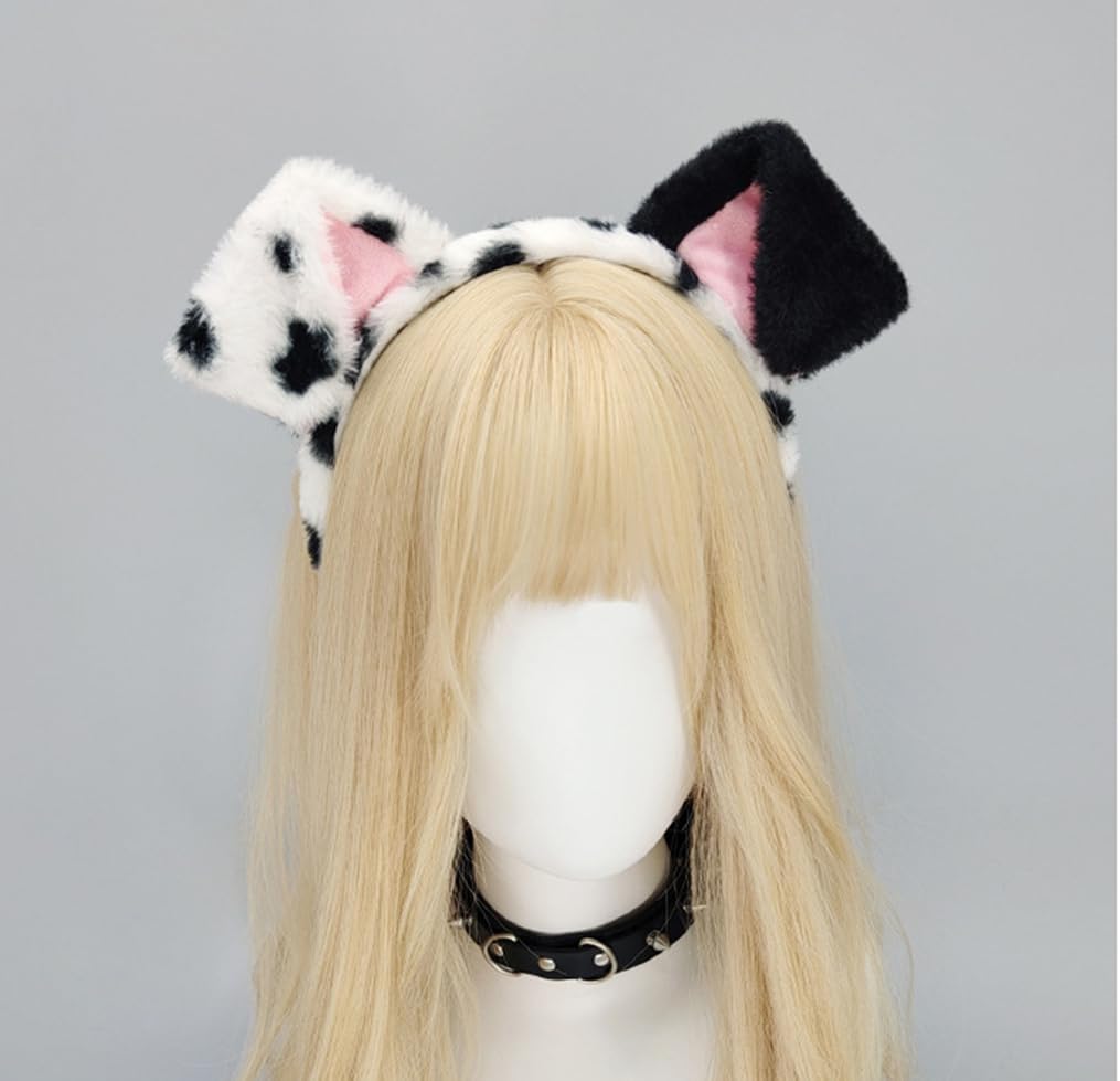 Animal Ears and Horns Headband for Halloween Christmas Party, Cute Cartoon Hair Hoop Cosplay Costume Accessories