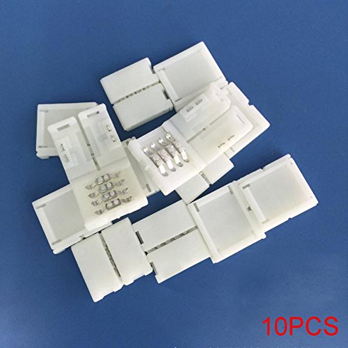 Buy Buyme 10 Pcs RGB 5050 Led Strip Light Quick Connector Colorful