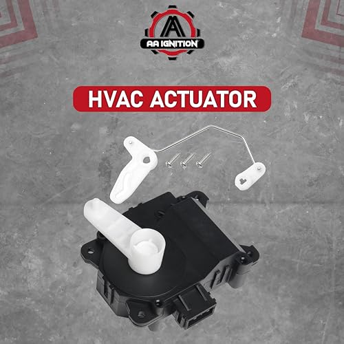 Image of HVAC Air Blend Door Actuator Replacement by AA Ignition - Passenger Side - Compatible with Ford & Lincoln Vehicles - 2007-2014 Edge, 2007-2015 MKX - Replaces 604-240, 604240, 7T4Z19E616C - Right Main