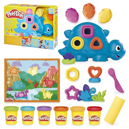 Play-Doh Hasbro, Dinosaurio, Formas y Colores, Juguetes de Arte