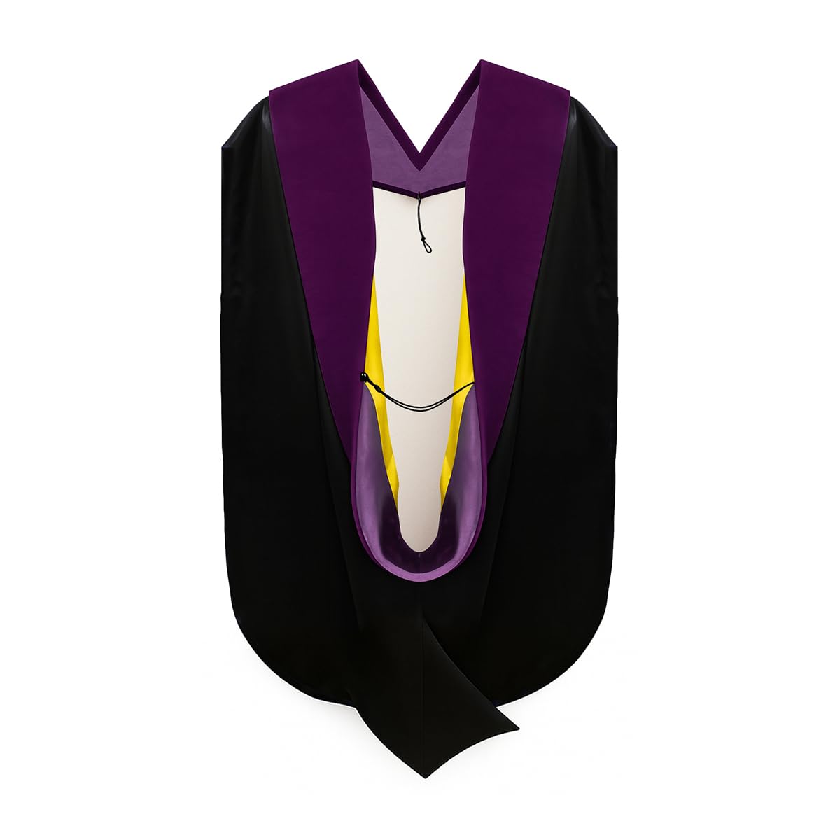 CLERKMANS Unisex Doctoral Graduation Hood for Doctorate Degree - University PhD Academic Hood