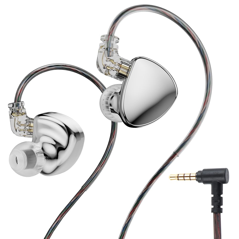 Amazon.co.jp: TRN MT5 イヤモニ 有線 イヤホン LCP振動板 N52デュアル