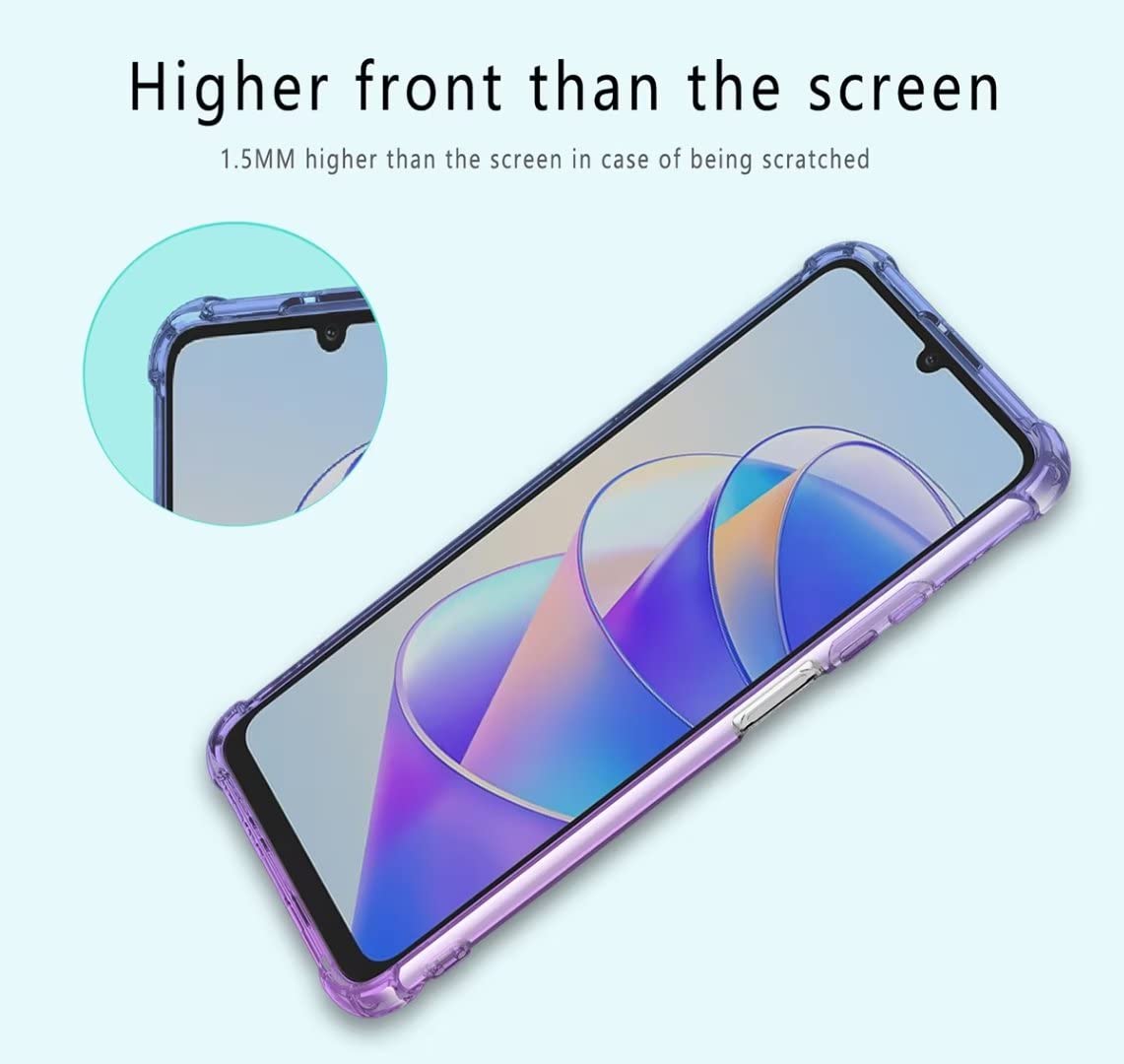 JIAFEI Cover per Honor X7a Custodia Protettiva in TPU Morbida