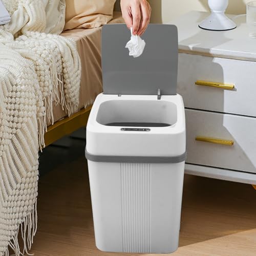 Caneca de basura sensor automático con carga USB miniatura 5