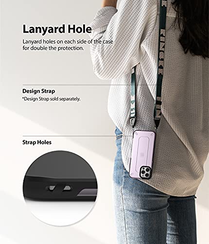 Image of Ringke UX iPhone 12 / iPhone 12 Pro Case Back Cover, Frosted Hard Back TPU Bumper Cover - Purple